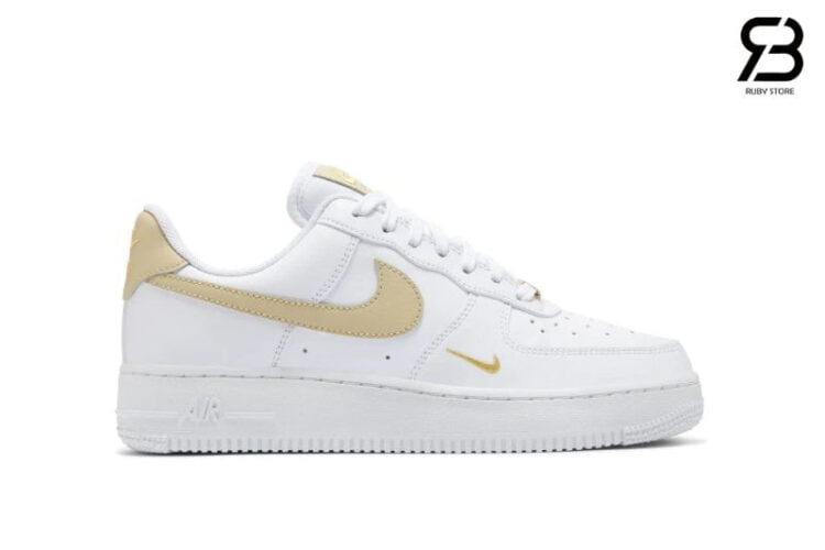 Giày Air Force 1 Low '07 Essential White Beige trắng vàng Rep 1 1