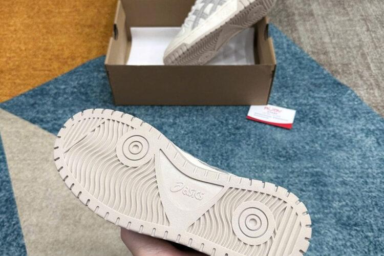 Giày Asics Court MZ Beige Màu Kem Xám