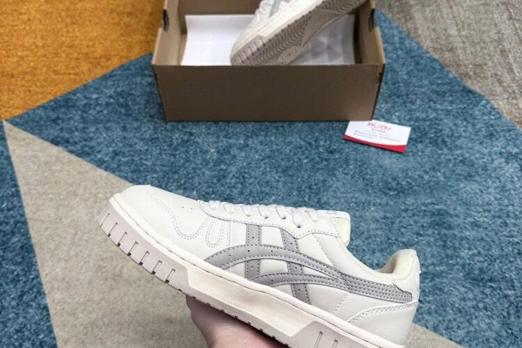 Giày Asics Court MZ Beige Màu Kem Xám
