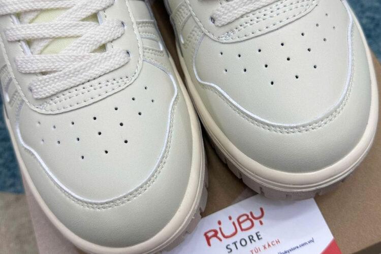 Giày Asics Court MZ Beige Màu Kem Xám