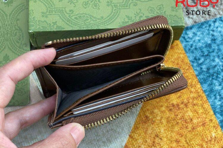 Ví Gucci 1955 Zip Card Holder