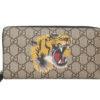 Ví Gucci Zip Around Wallet Tiger Đầu Hổ
