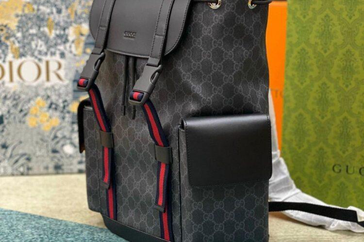 Balo Gucci GG Backpack Black Đen 42CM Like Auth
