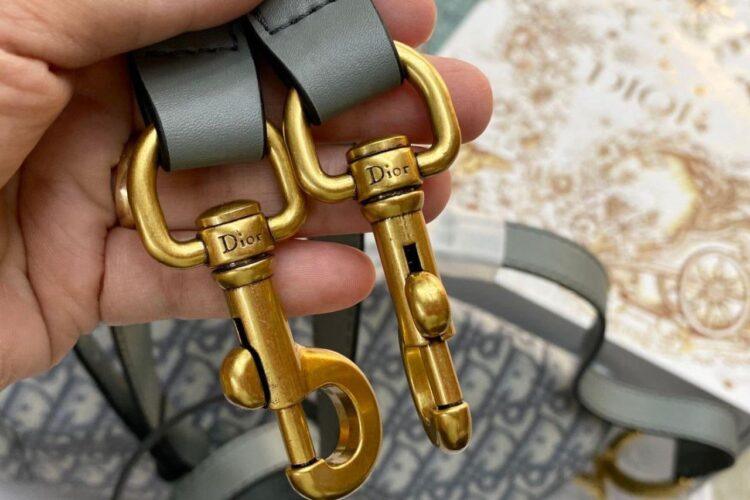 Dây túi Dior yên ngựa Oblique Canvas