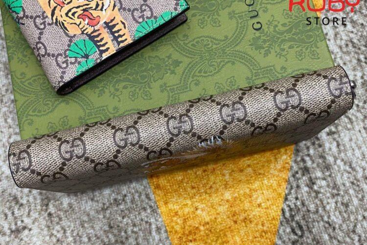 Ví Gucci Zip Around Wallet Tiger Like Auth