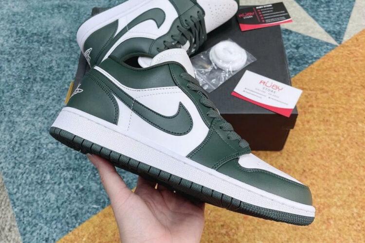 Giày Jordan 1 Low Galactic Jade Xanh Trắng