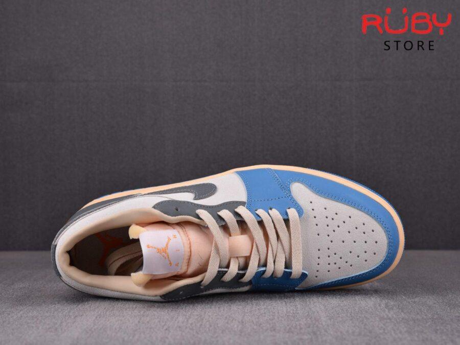 Giày Jordan 1 xám xanh cổ thấp