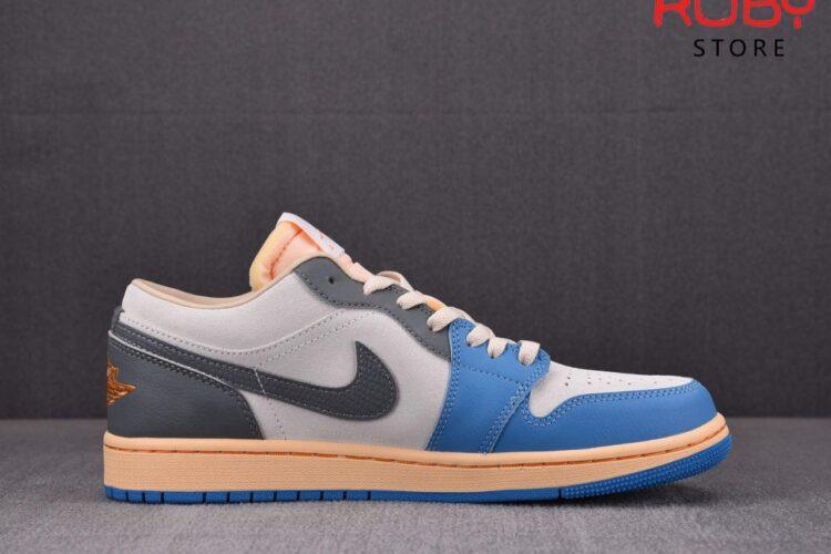 Giày Jordan 1 Low Vintage UNC Grey Xám Xanh rep 1 1