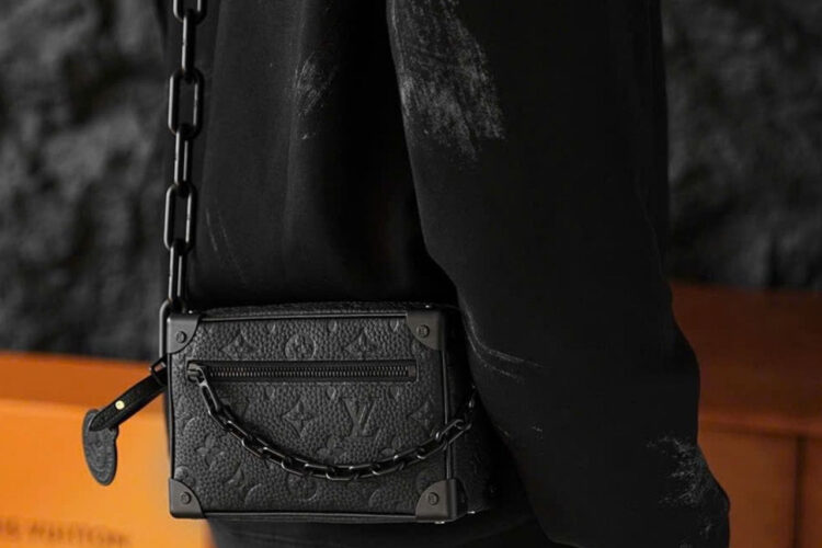 Túi LV Mini Soft Trunk M55702 Black Taurillon