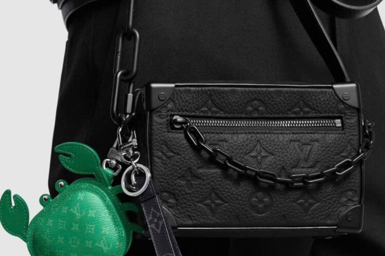 Túi LV Mini Soft Trunk M55702 Black Taurillon