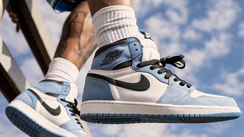 phối màu jordan 1 unc