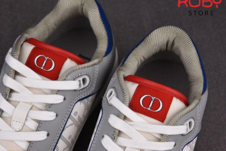 Giày Dior B27 Low xám trắng xanh