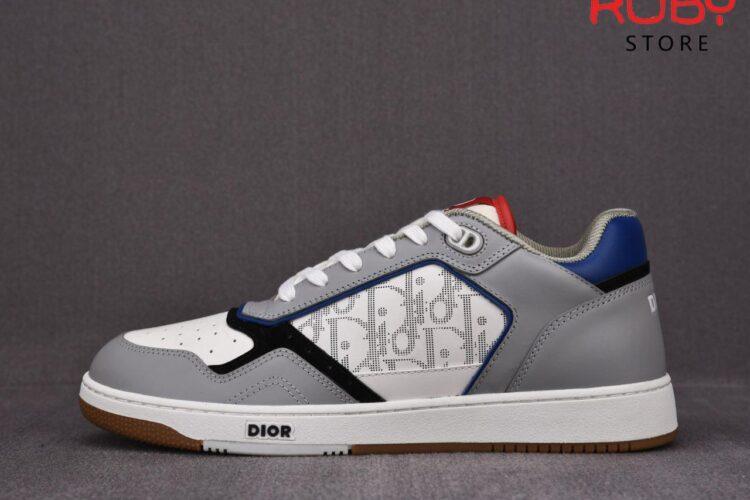 Giày B27 xám trắng xanh rep 1 1