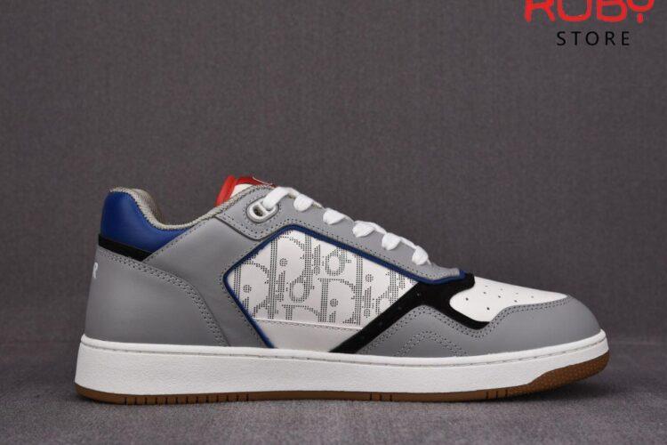 Giày B27 xám trắng xanh rep 1 1
