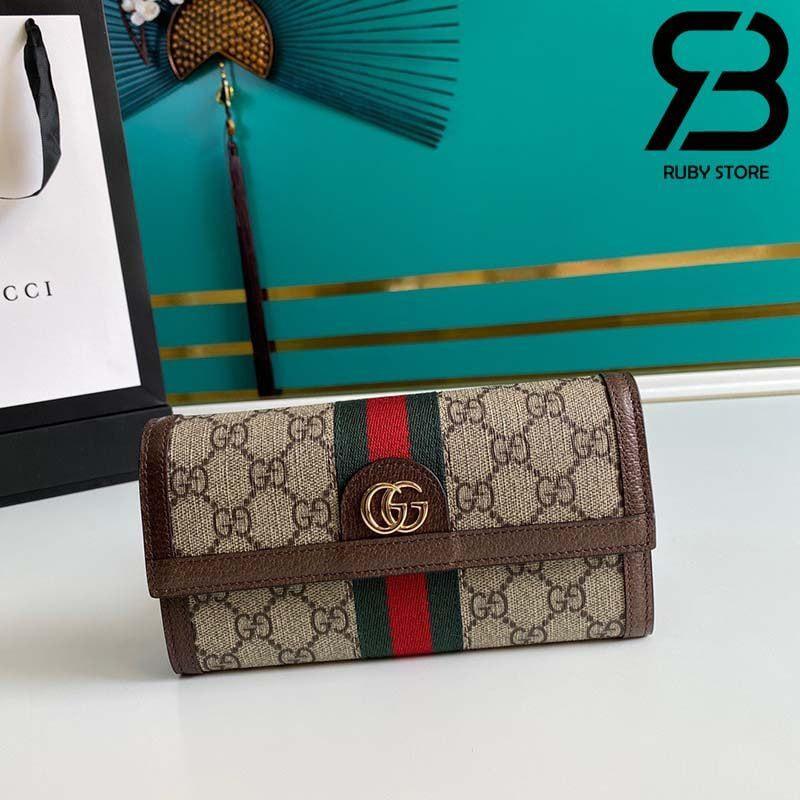 Ví Gucci Ophidia GG Continental Wallet 