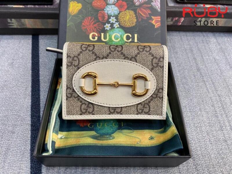 Ví Gucci Horsebit 1955 Card Case Wallet