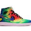 Giày Jordan 1 Retro High J Balvin Xanh 7 Màu Rep 1 1