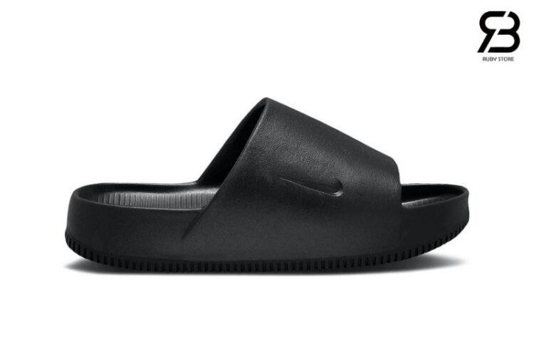 Dép Nike Calm Slide Black màu đen Rep 1 1