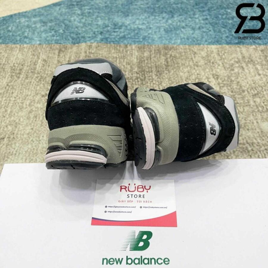 Giày New Balance 2002R Black Dark Grey đen Xám Rep 1 1