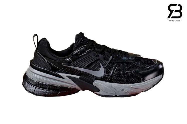 Giày Nike V2K Run Black Gray Đen Xám Rep 11