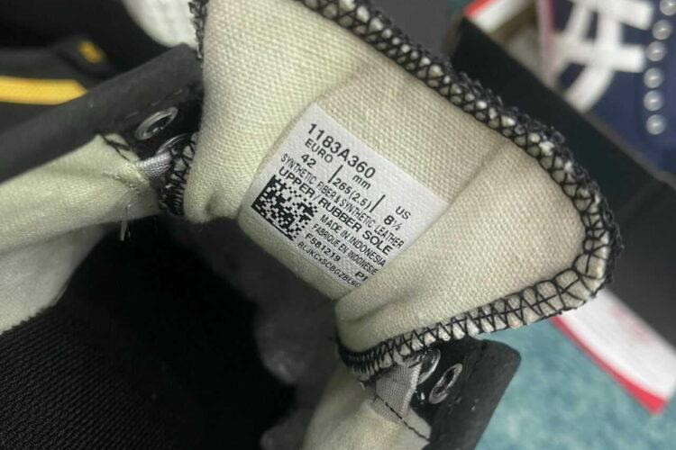 Giày Onitsuka Tiger Mexico 66 Black Tiger Yellow đen sọc vàng