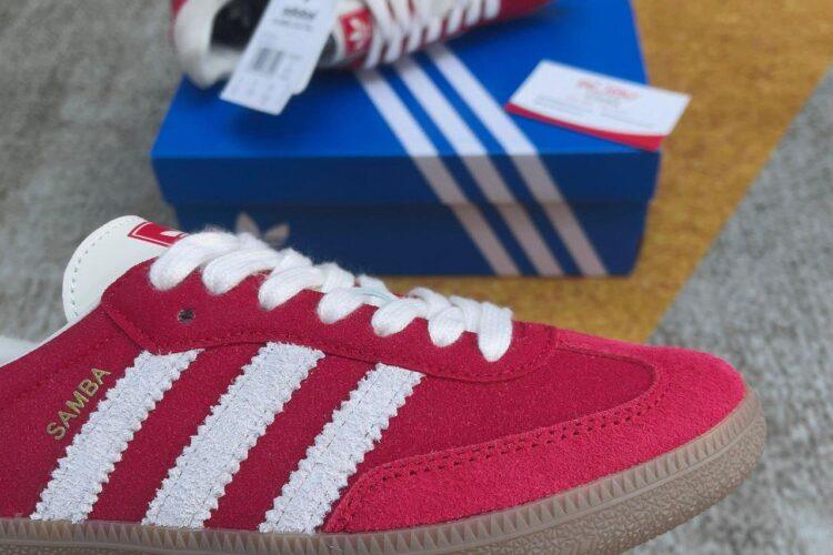 Giày adidas Samba OG Talchum Pack Scarlet đỏ trắng Rep 1 1