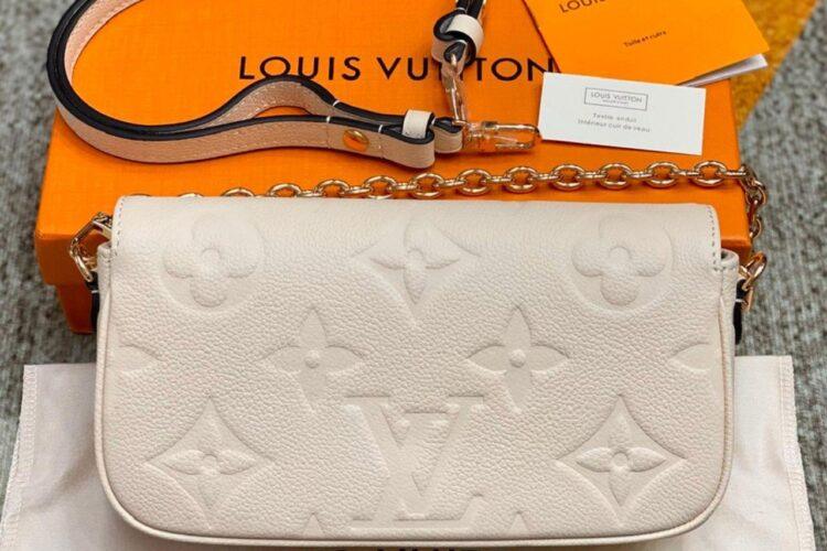 Túi LV IVY Chain Bag Beige M82210 Màu Be Siêu Cấp