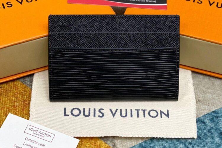 Ví LV Card Holder Black EPI M63512 đen Best Quality