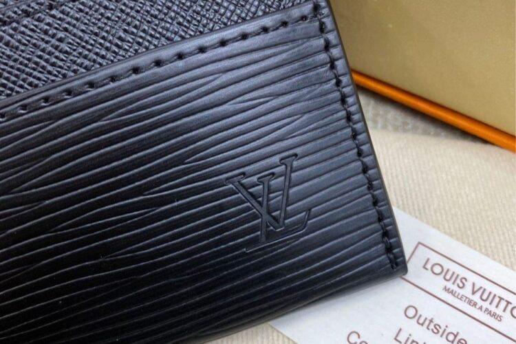 Ví LV Card Holder Black EPI M63512 đen Best Quality