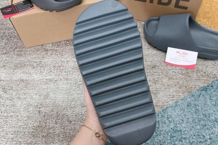 Dép Yeezy Slide Slate Marine 2022 Vân Nhám