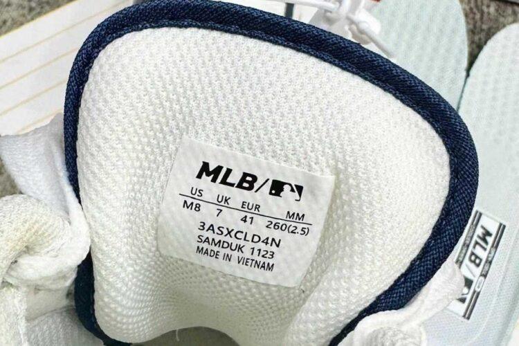 Giày MLB Chunky Liner Denim Classic Mono New York Yankees Navy