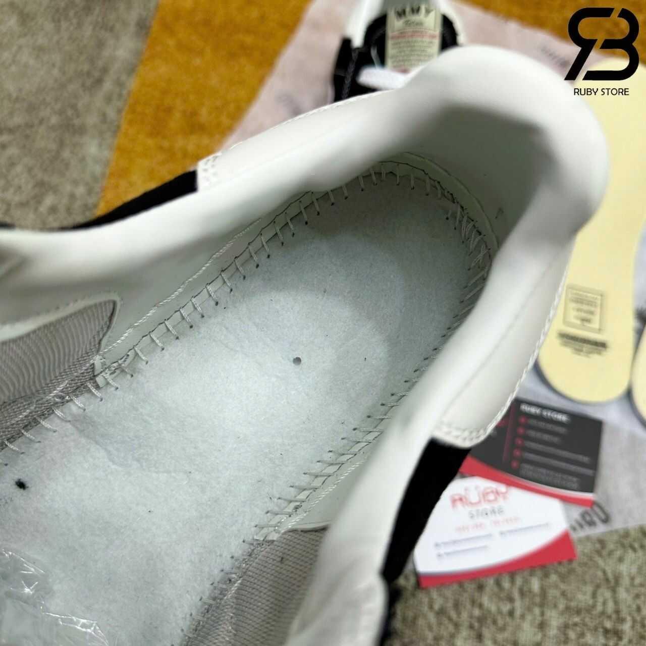Giày Maison Mihara Yasuhiro Blakey OG Sole Canvas Low Black đen