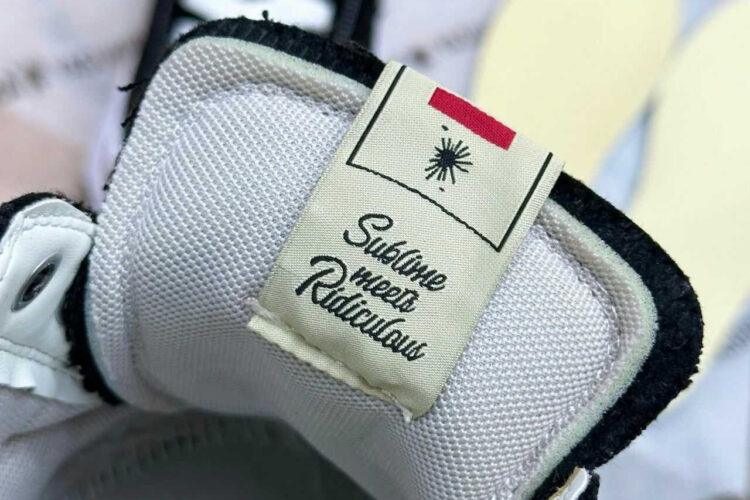 Giày Maison Mihara Yasuhiro Blakey OG Sole Canvas Low Black đen