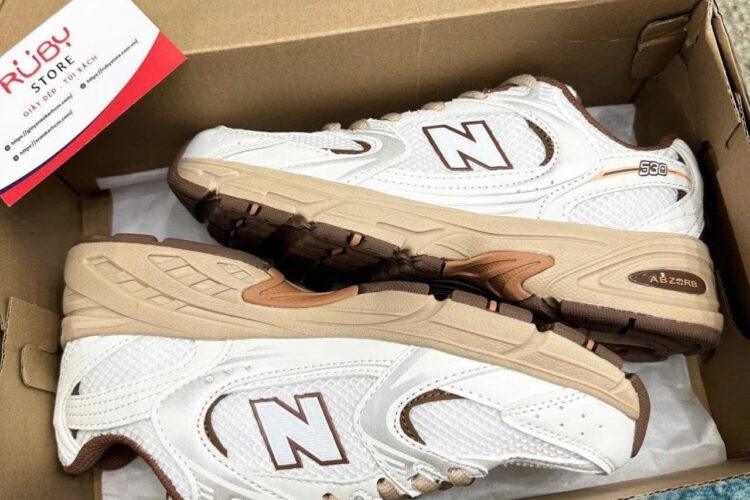 Giày New Balance 530 x Niko And White Brown Trắng Nâu