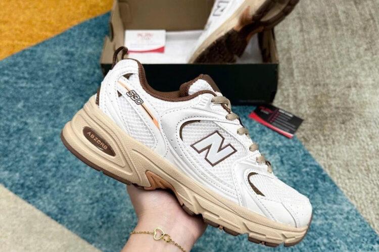 Giày New Balance 530 x Niko And White Brown Trắng Nâu