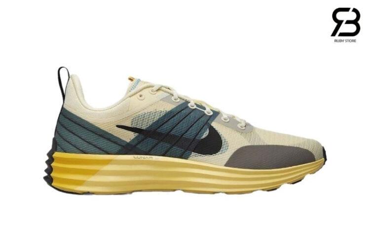 Giày Nike Lunar Roam Alabaster Màu Xanh Vàng Rep 1 1