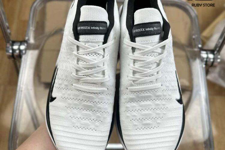 Giày Nike ReactX Infinity Run 4 White Black Màu Trắng Đen