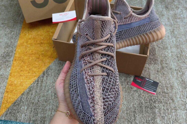 Giày Yeezy 350 V2 Fade Màu Nâu Xám Rep 1 1