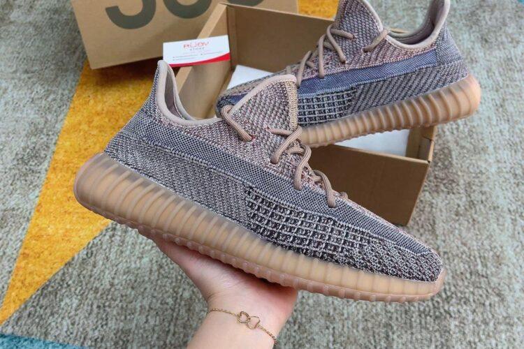 Giày Yeezy 350 V2 Fade Màu Nâu Xám Rep 1 1