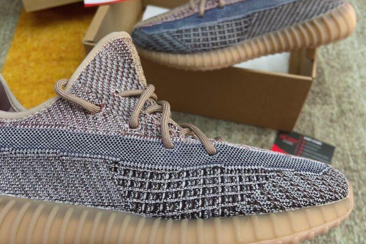 Giày Yeezy 350 V2 Fade Màu Nâu Xám Rep 1 1