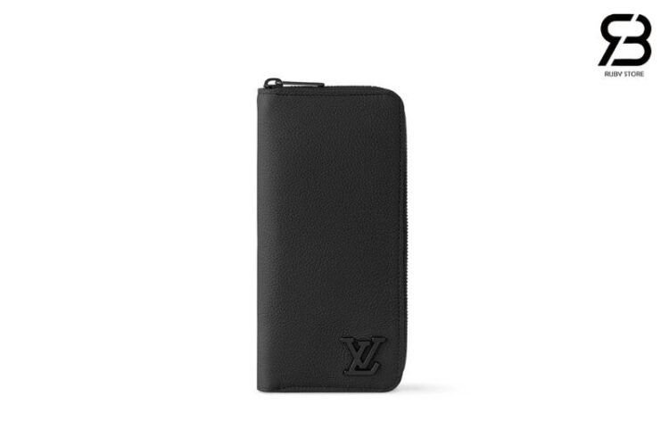 Ví LV Zippy Vertical Wallet Black Aerogram Màu Đen Best Quality