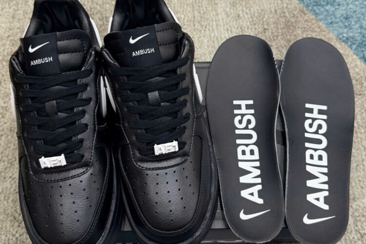 Giày Air Force 1 Low x Ambush đen Best Quality