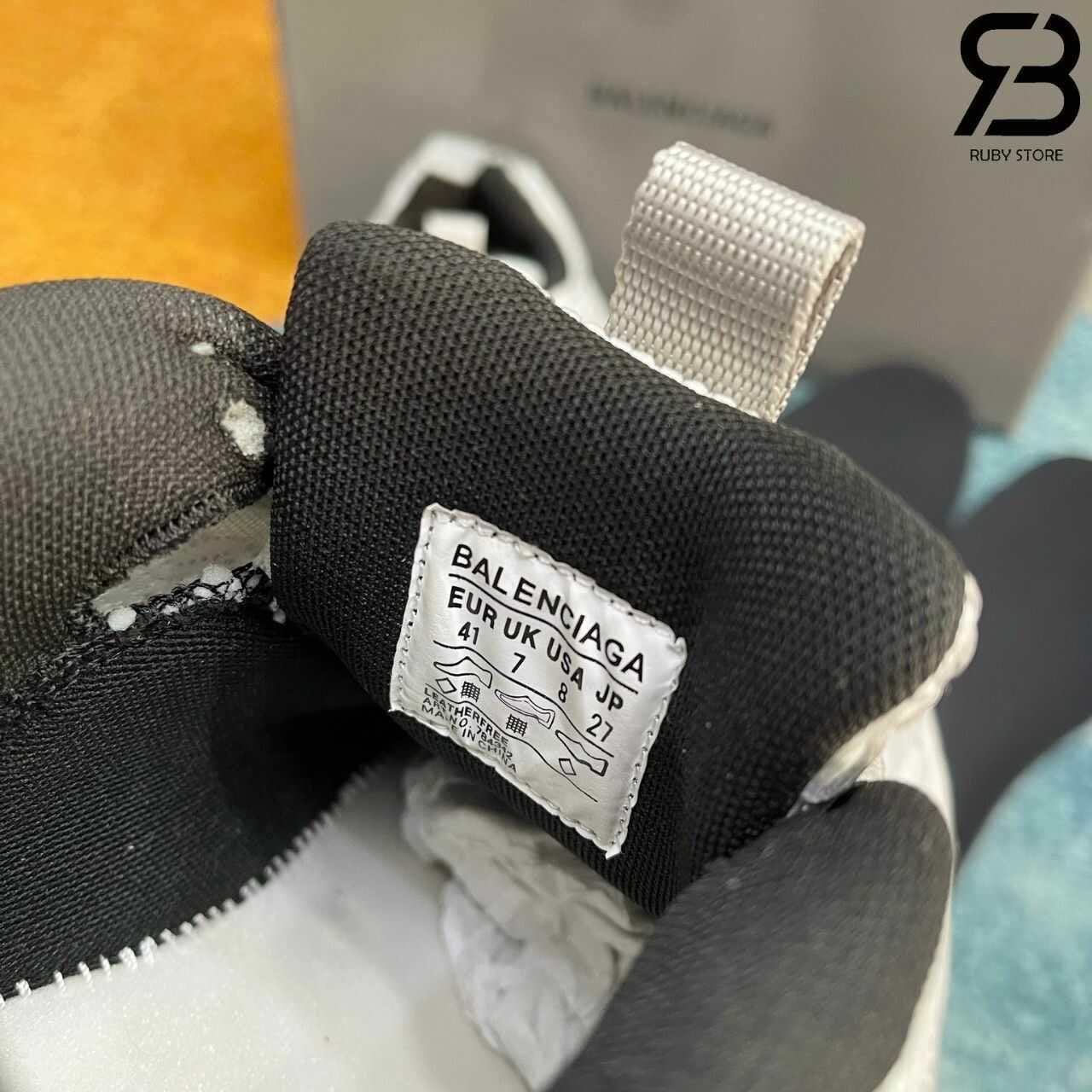 Giày Balenciaga 10XL White Black Grey Trắng đen Xám