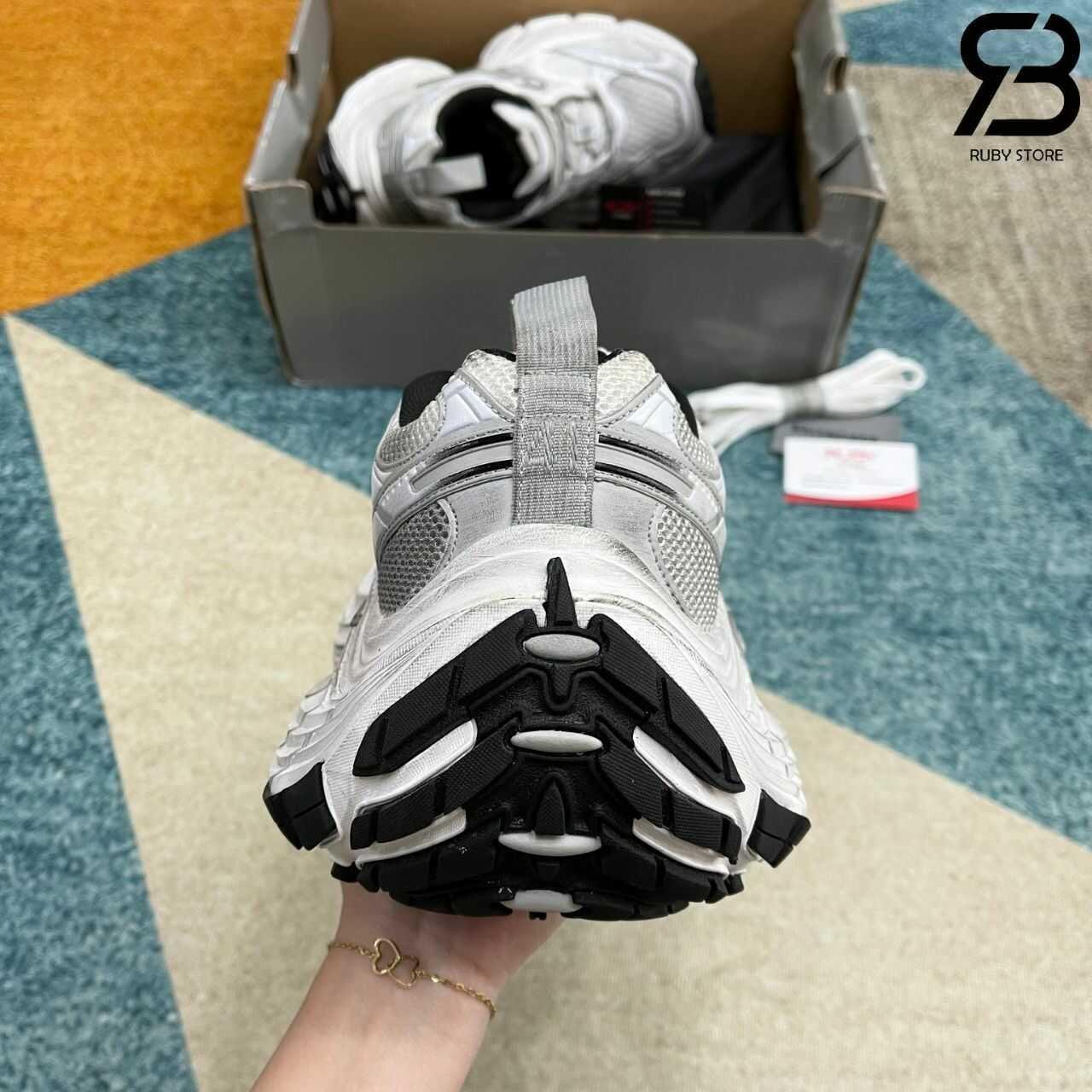 Giày Balenciaga 10XL White Black Grey Trắng đen Xám