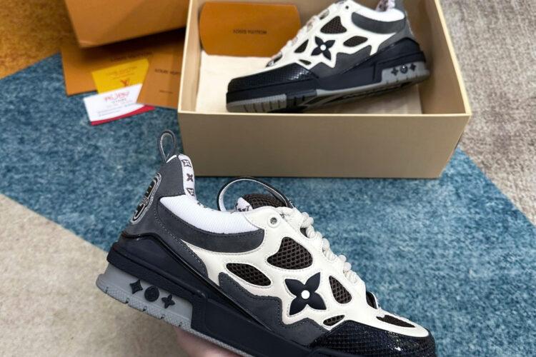 Giày Louis Vuitton LV Skate Grey White Xám Trắng