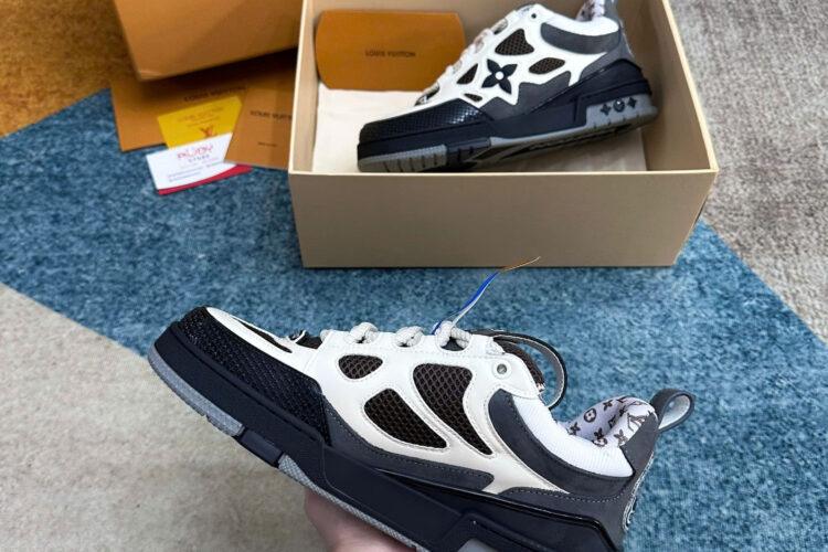 Giày Louis Vuitton LV Skate Grey White Xám Trắng