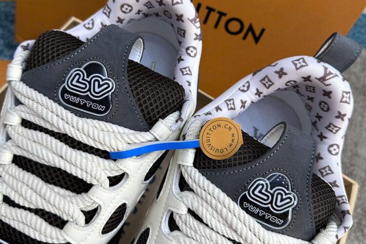 Giày Louis Vuitton LV Skate Grey White Xám Trắng