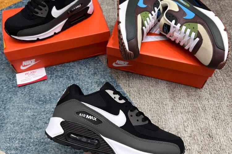 Giày Nike Air Max 90 Essential Black White-Cool Grey Anthracite