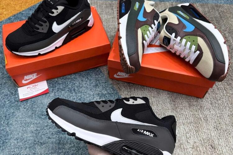 Giày Nike Air Max 90 Essential Black White-Cool Grey Anthracite