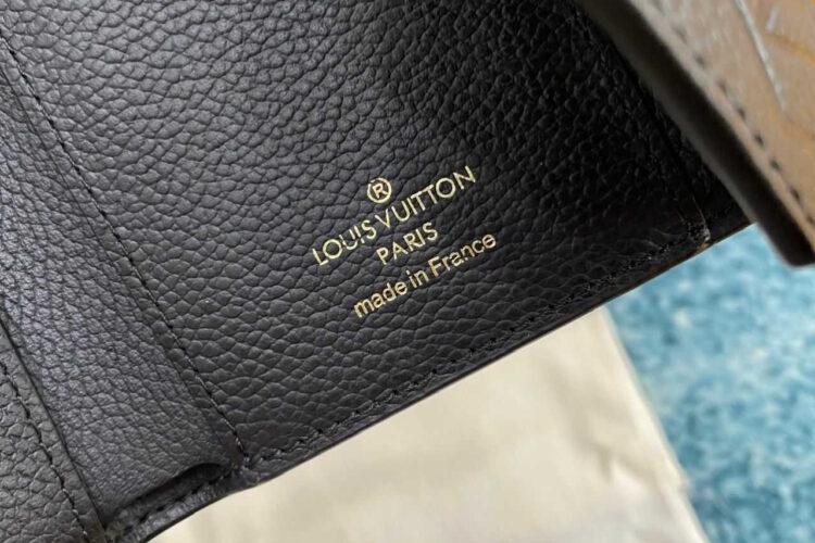 Ví LV Victorine Wallet M64060 Black Empreinte Best Quality